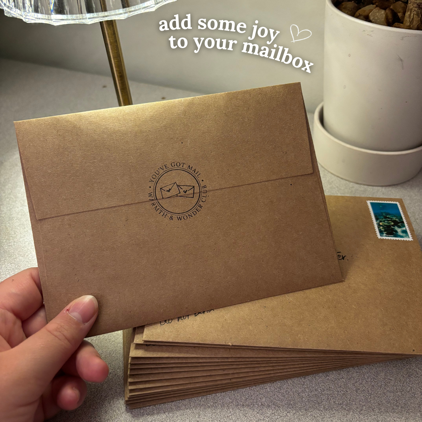 Warmth & Wonder Art Mail Club