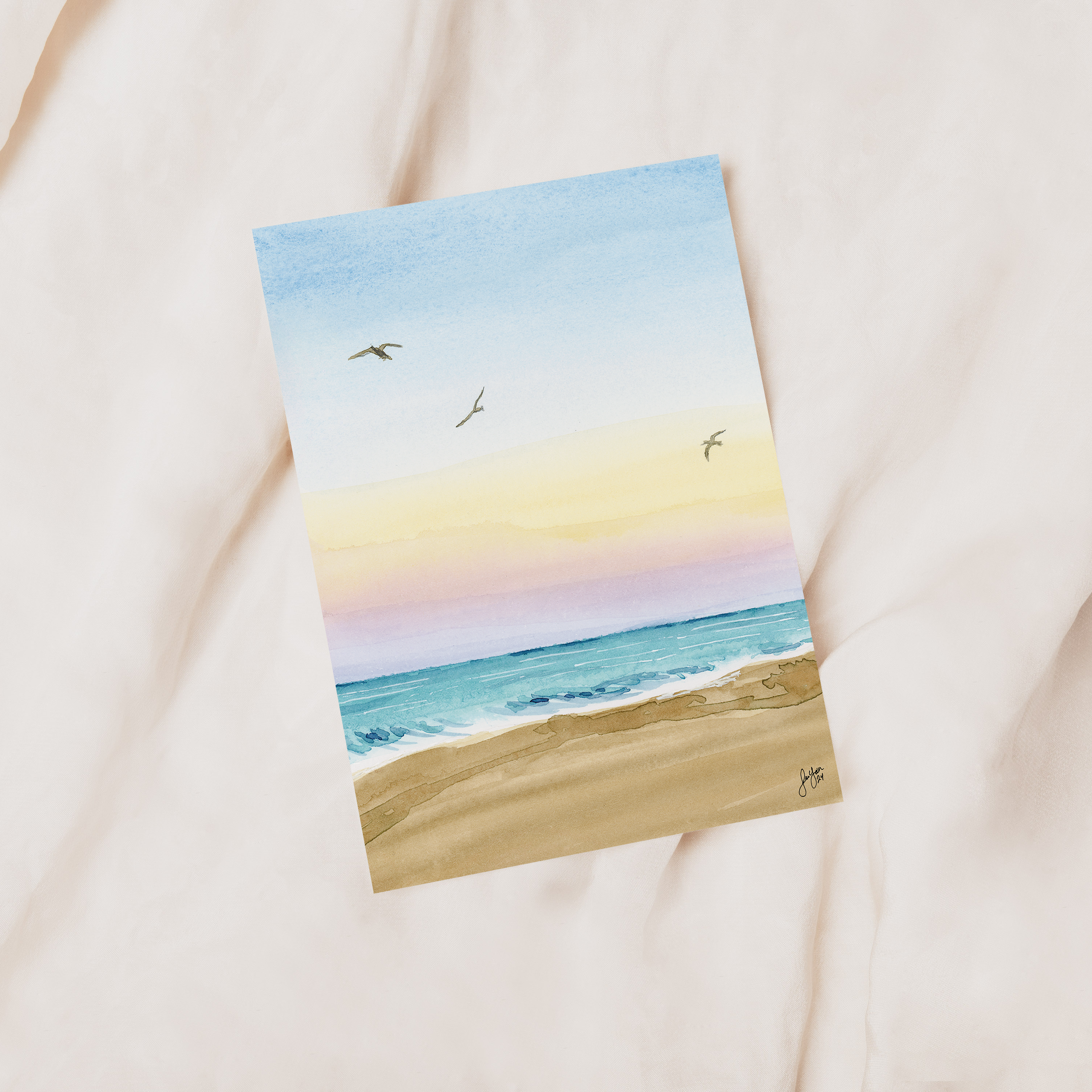 Cotton Candy Skies - Mini Print