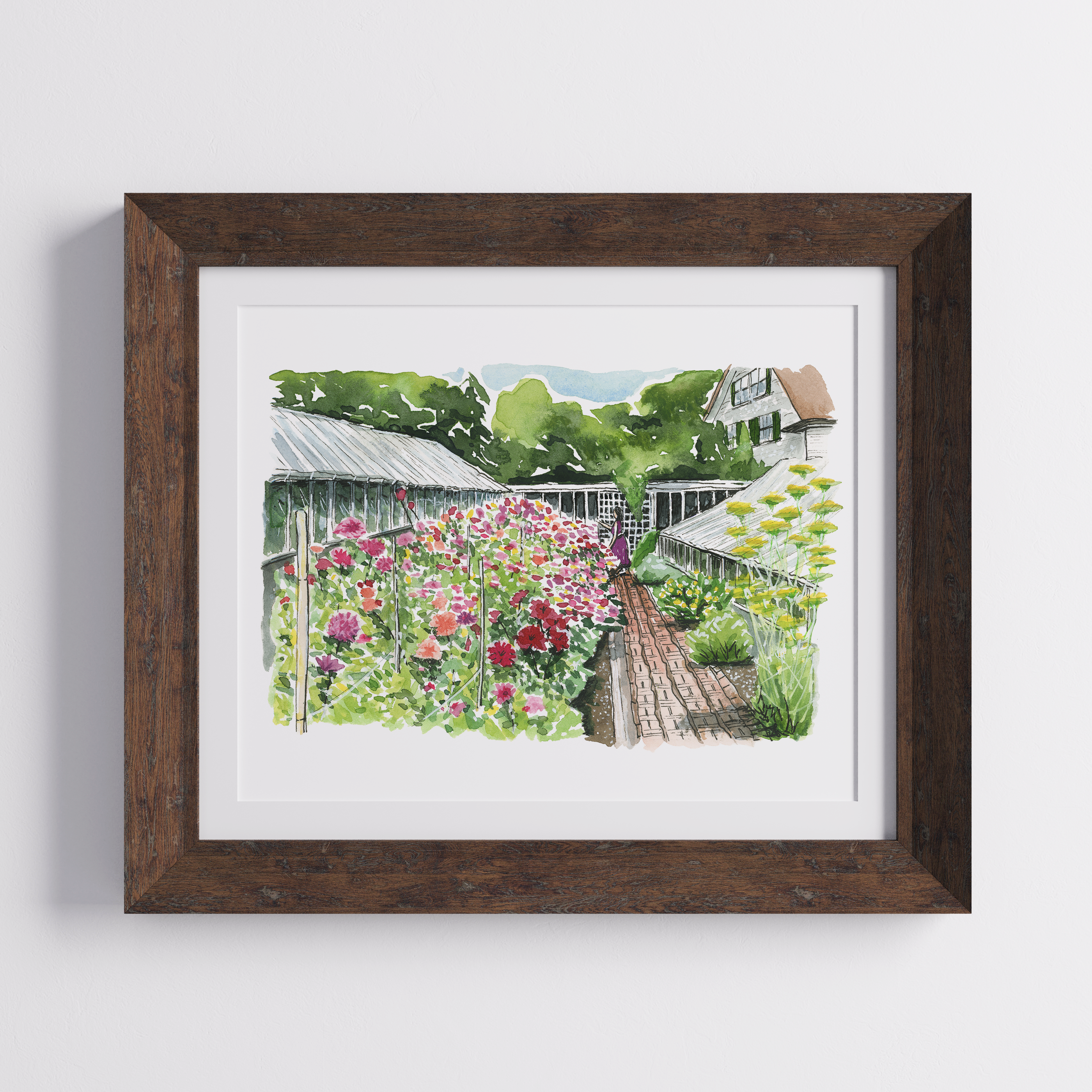 Greenhouse Glimmer - Fine Art Giclée Print
