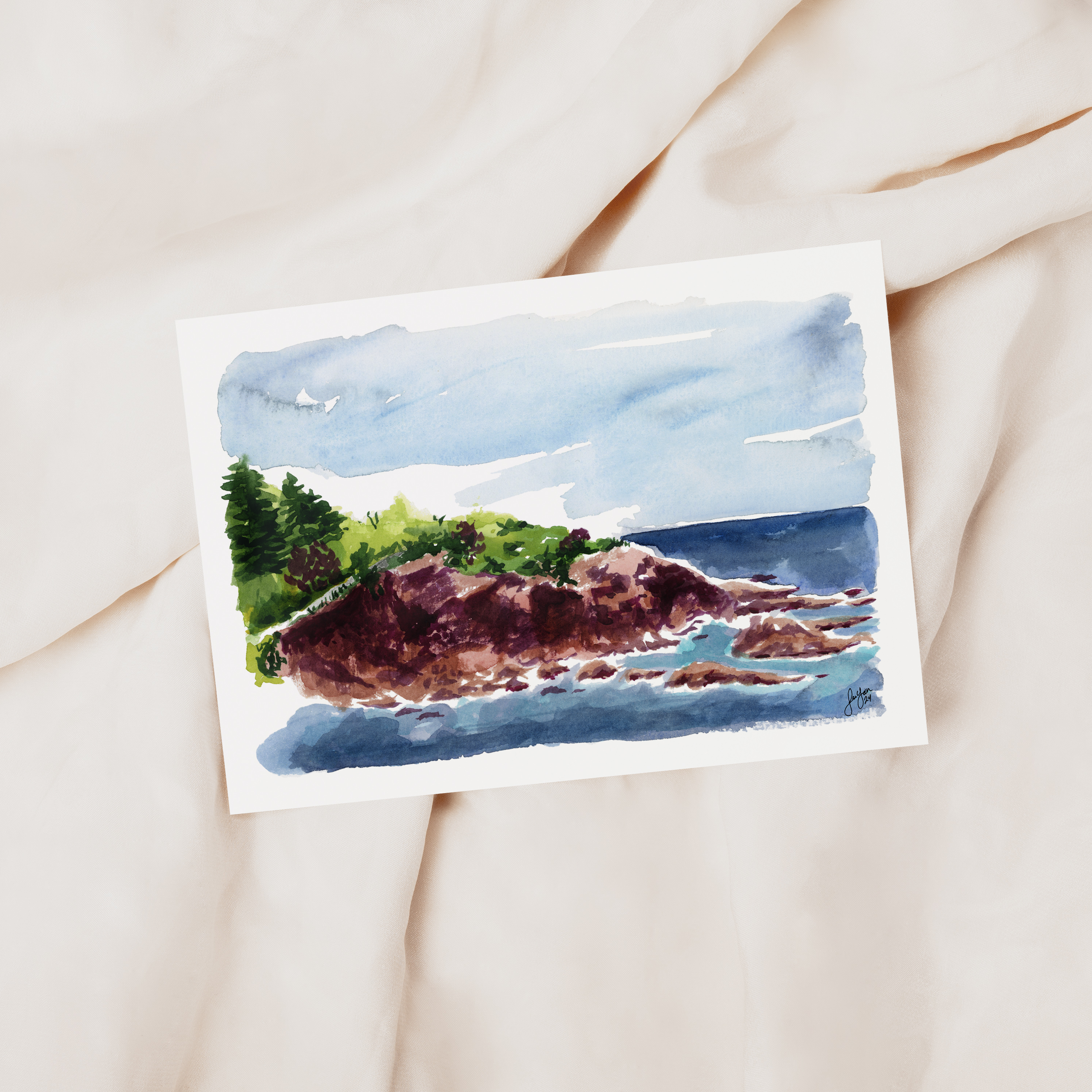 Mainely Stillness - Mini Print