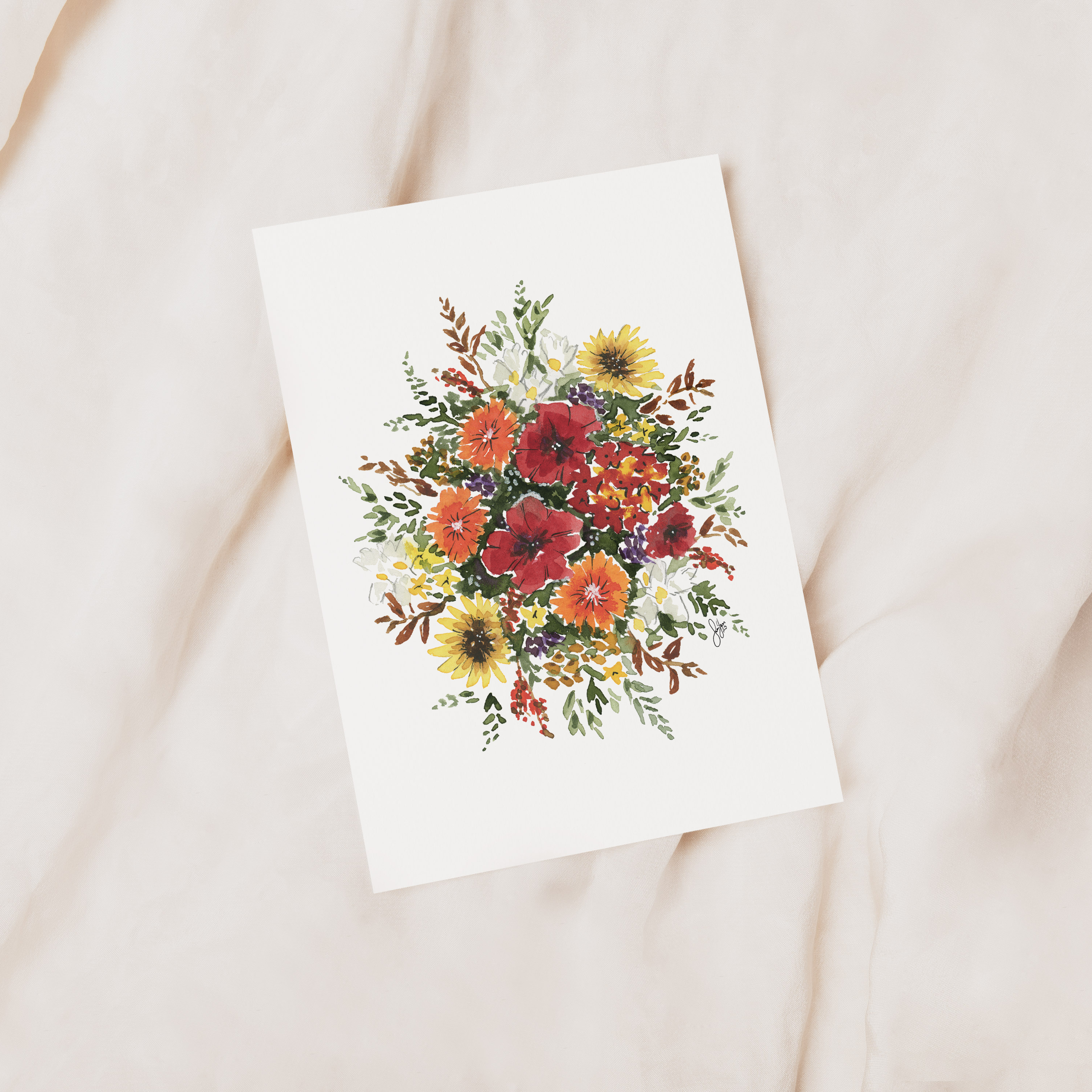 Autumn Abundance - Mini Print