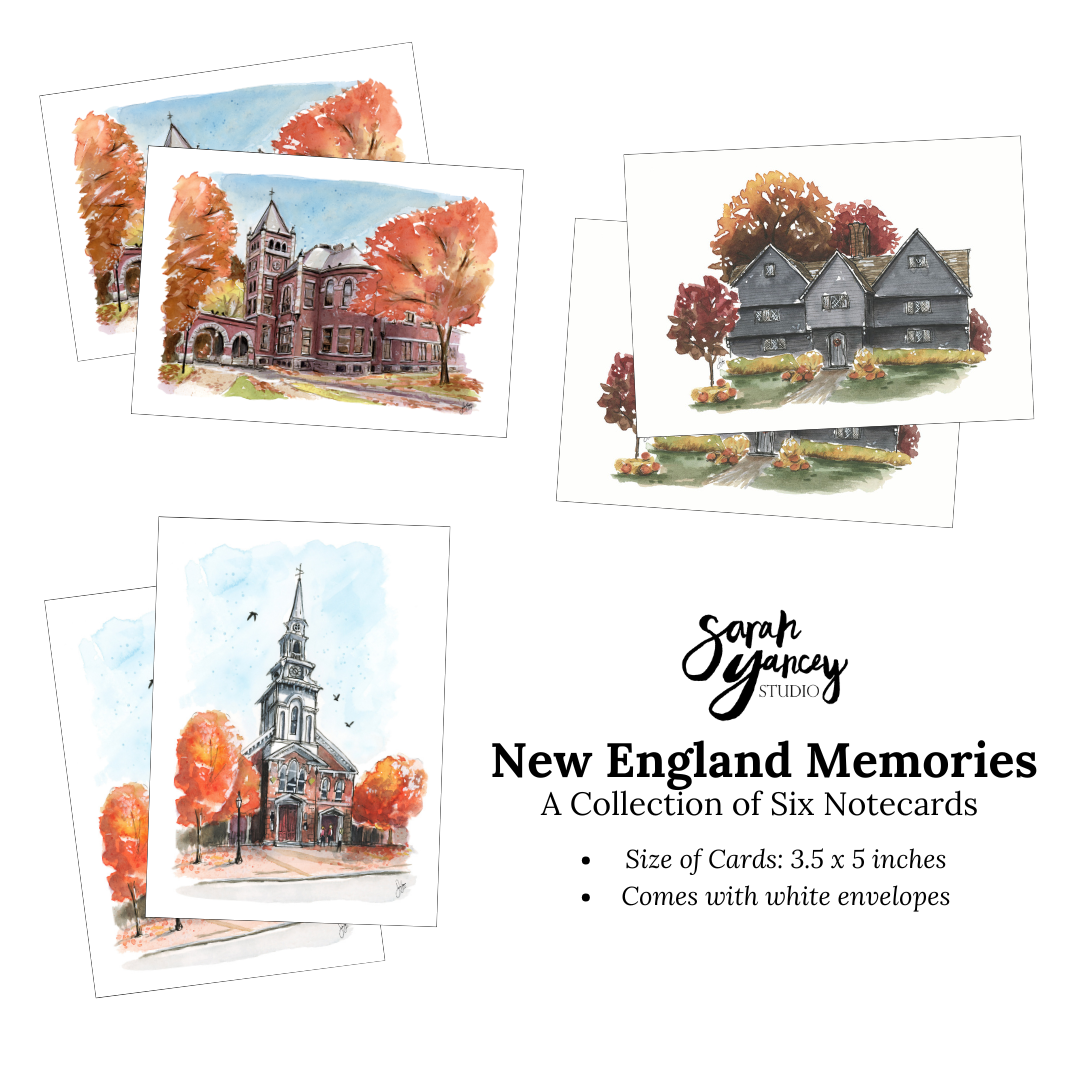 New England Memories Card Set