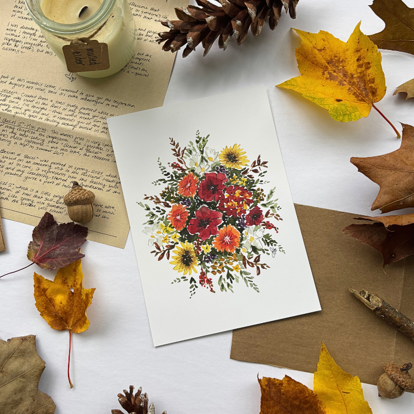 Autumn Abundance - Mini Print