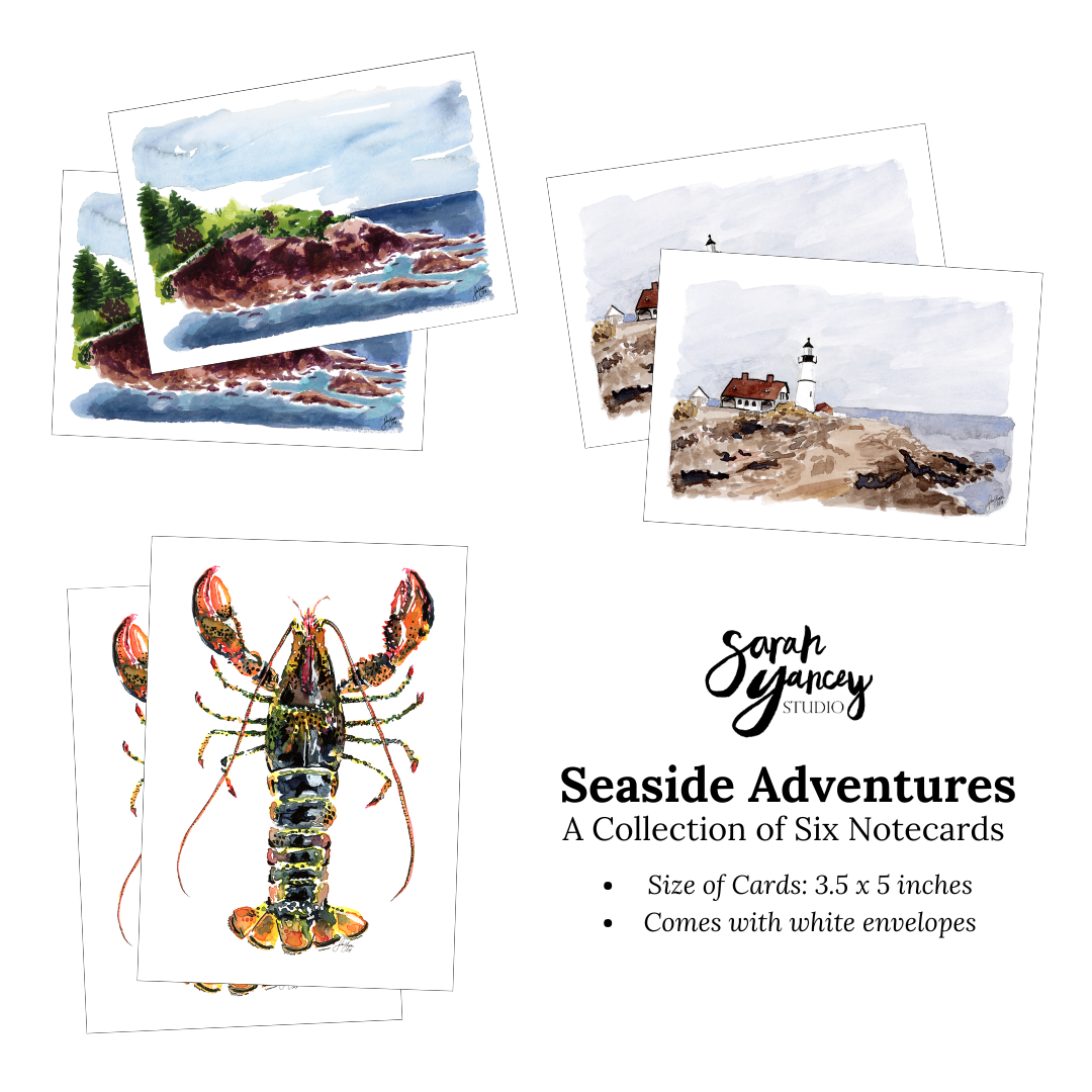 Seaside Adventures Card Set