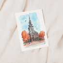 Charming Church - Seasonal Greeting Card