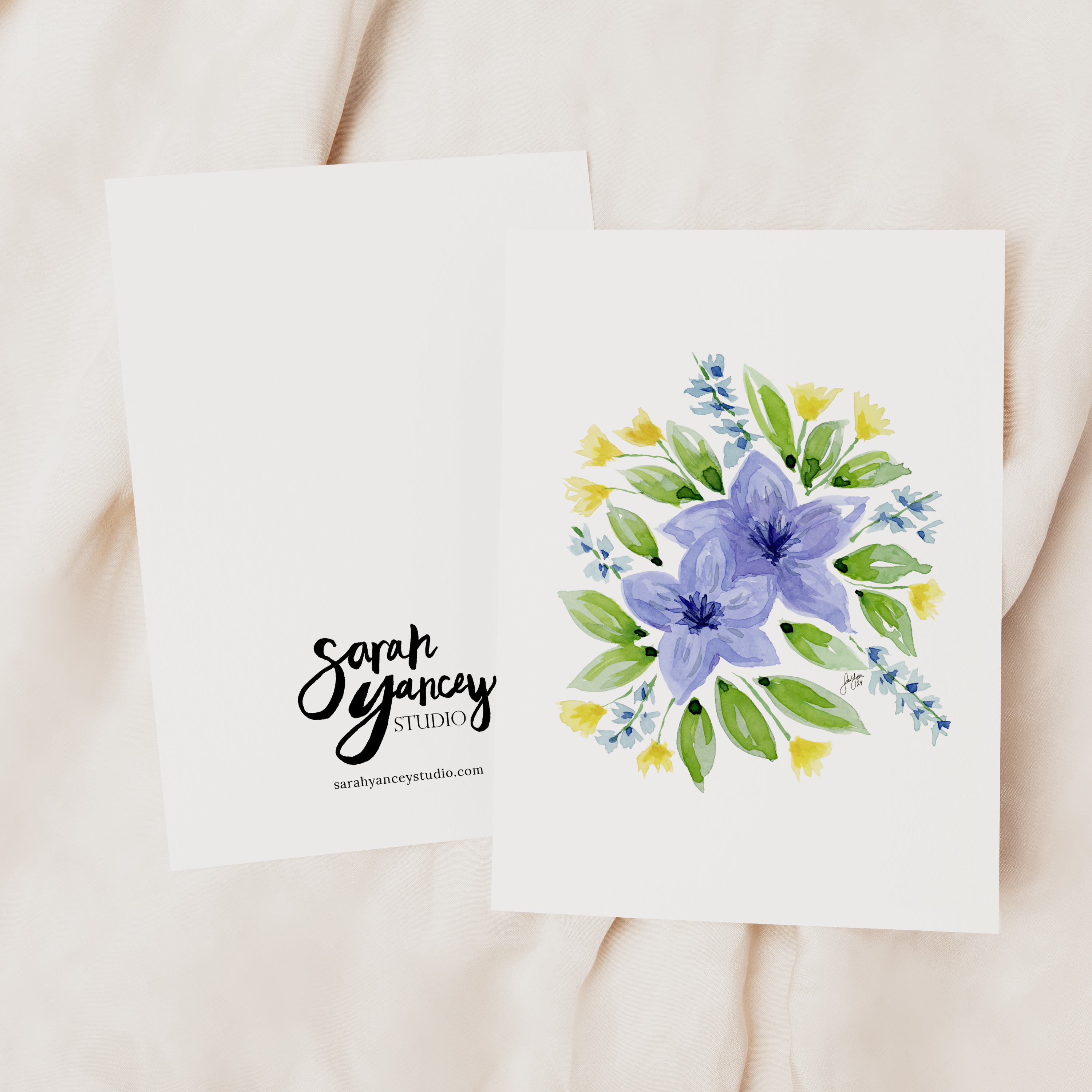 Fleeting Impact - Seasonal Greeting Card