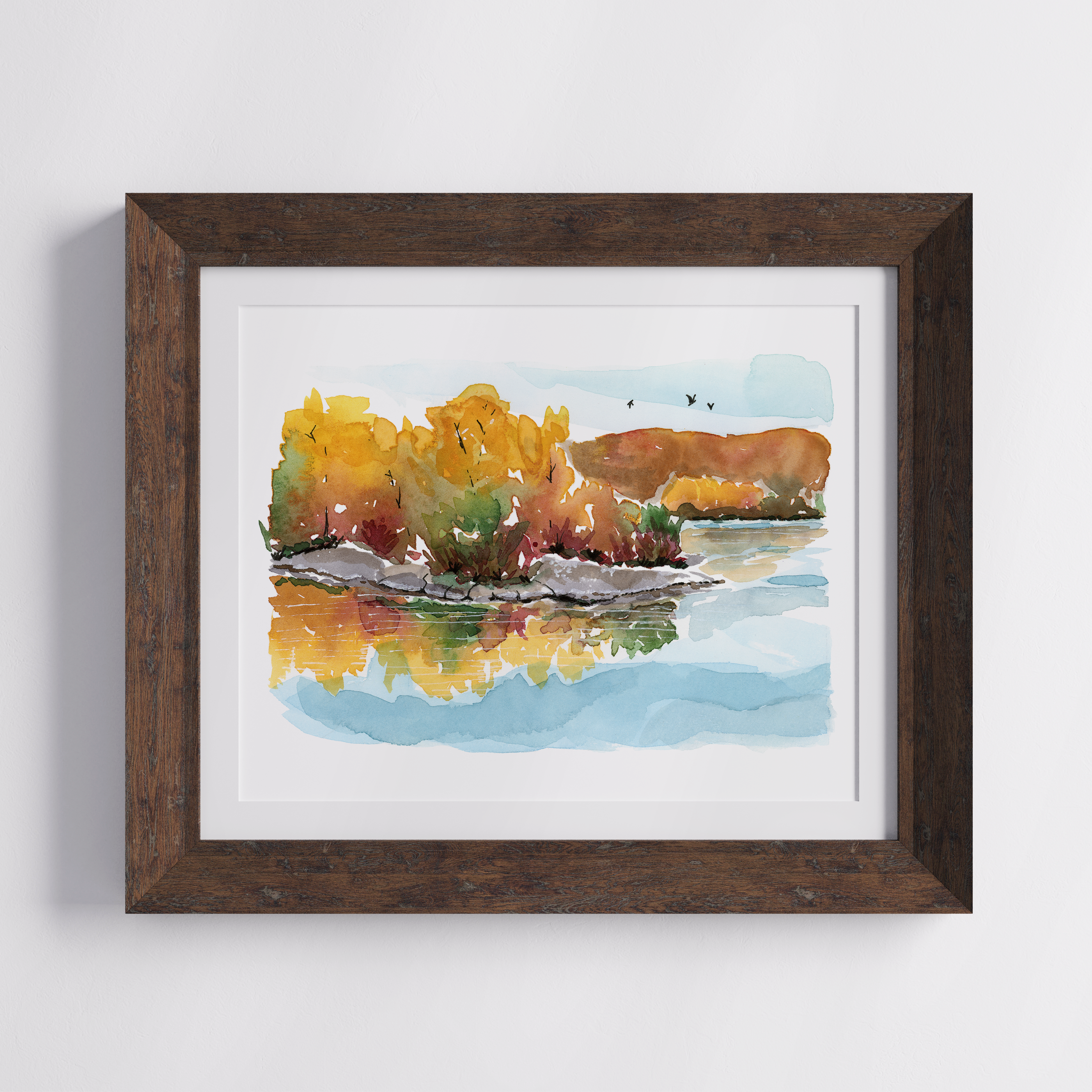 October Reflections - Fine Art Giclée Print