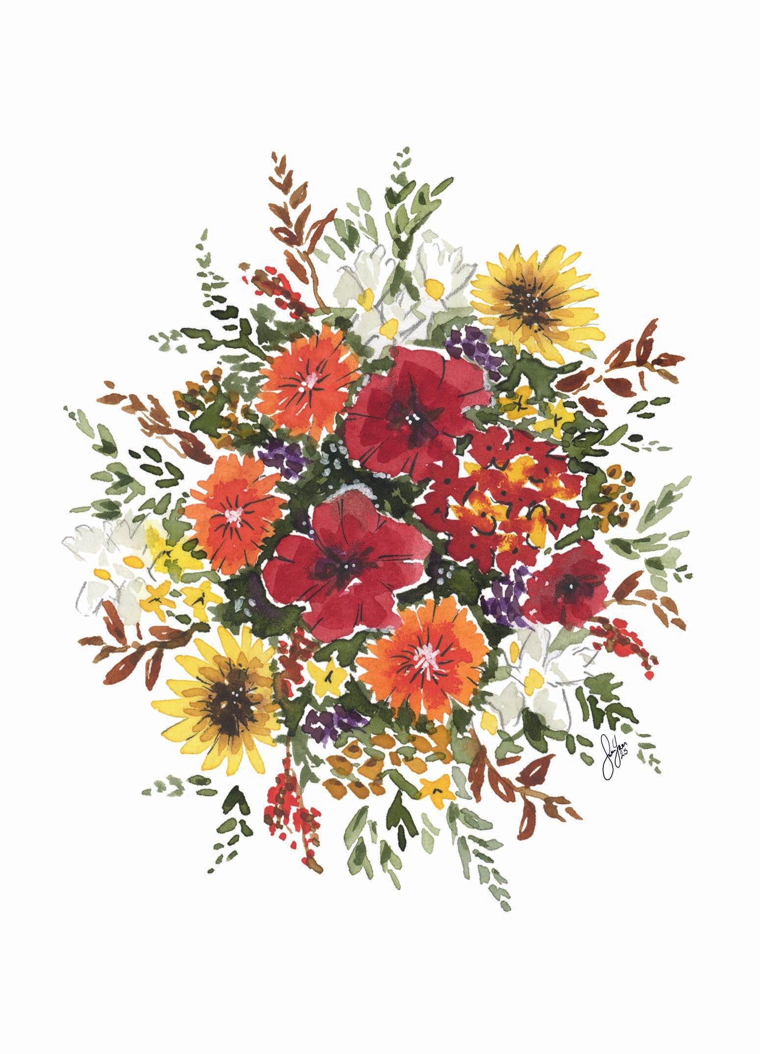 Autumn Abundance - Fine Art Giclée Print