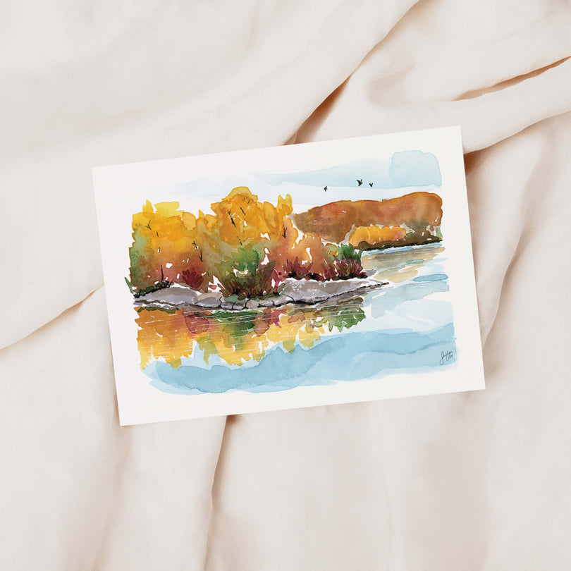 October Reflections - Mini Print