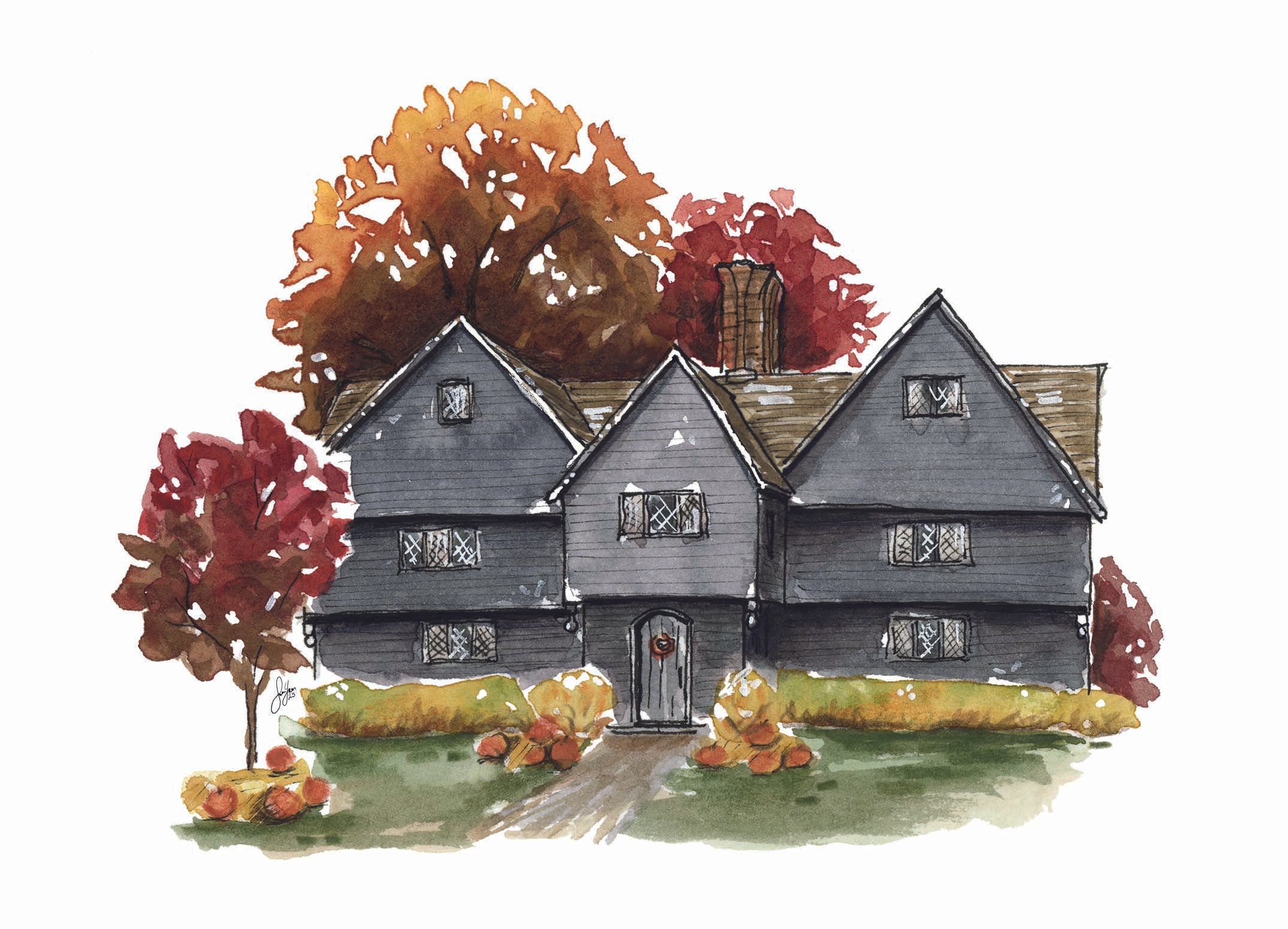The Witch House - Fine Art Giclée Print