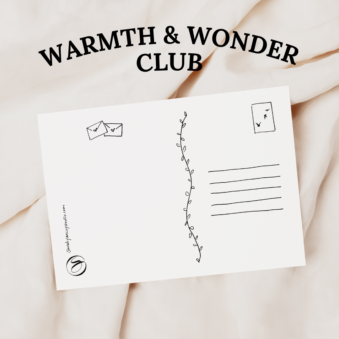 Warmth & Wonder Art Mail Club