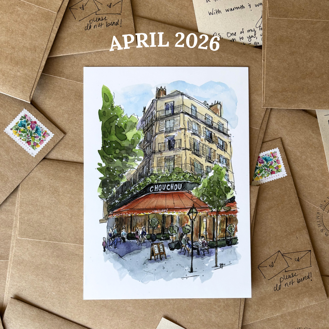 Warmth & Wonder Art Mail Club
